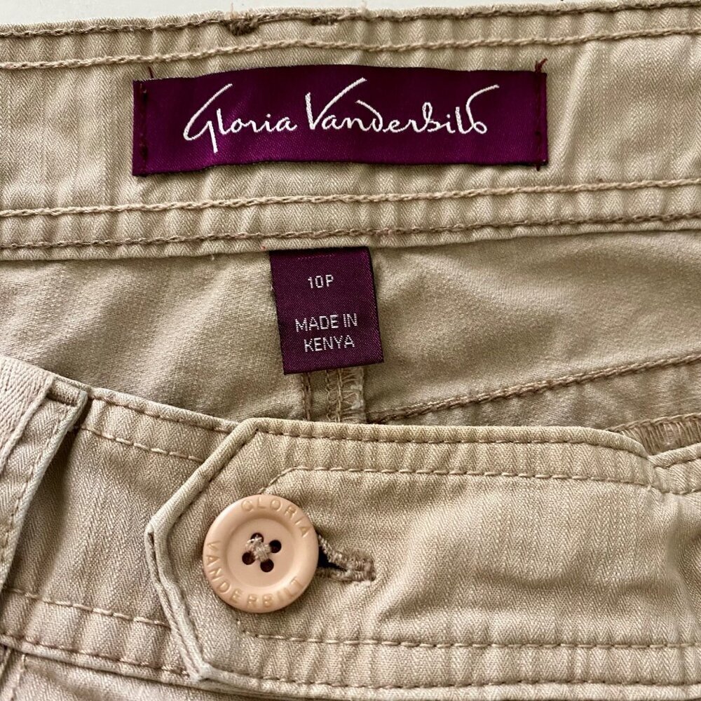 Gloria Vanderbilt Capris Pants Women's Size Petite 10 - Picture 5 of 6